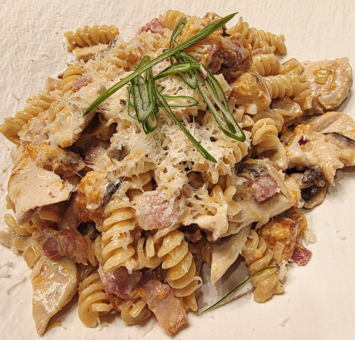 Everything But the Kitchen Sink Pasta