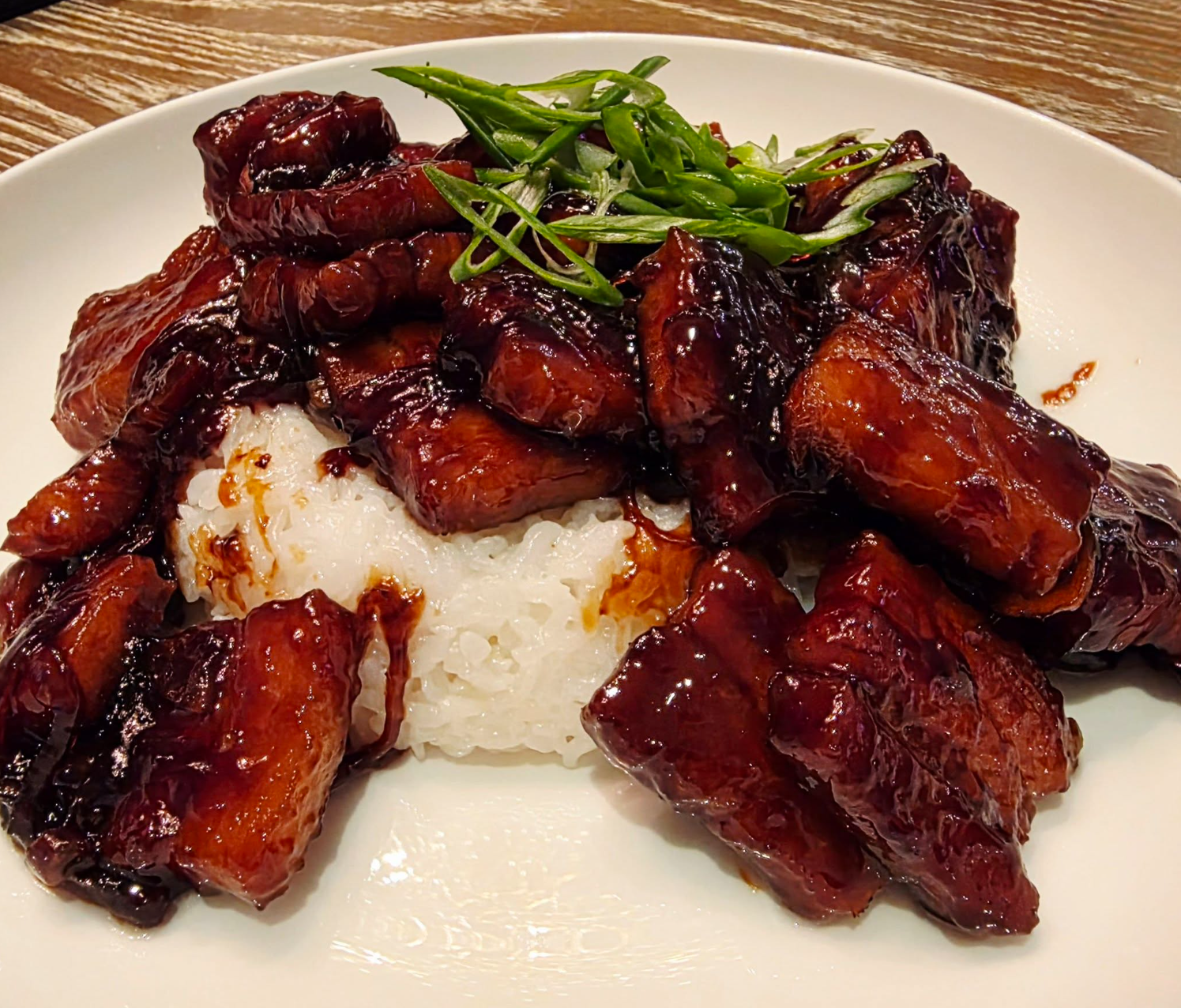 Sticky Pork Belly (Red-Braised Style)
